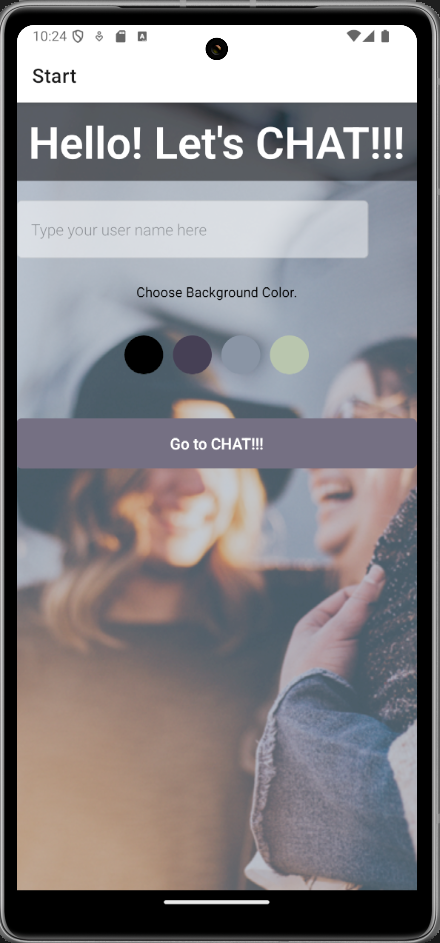 Start Screen