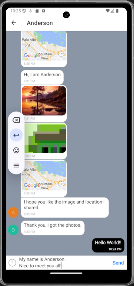 Chat Interface
